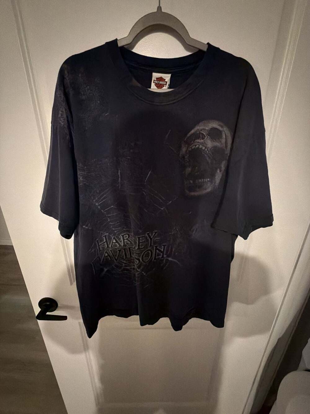 Harley-Davidson Buddy Stubbs Anthem Arizona Skull Graphic T-Shirt 2009 dated